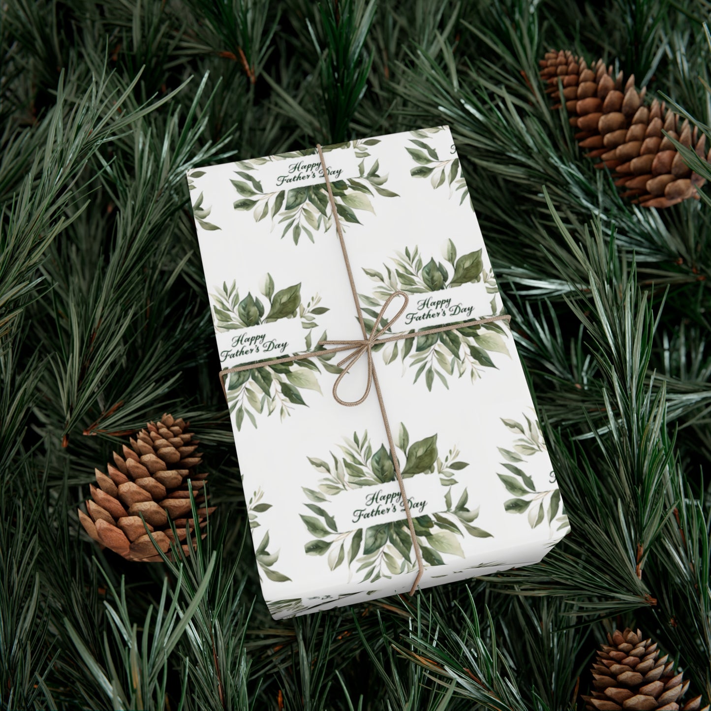 Elegant Botanical Gift Wrap Papers, Father's Day Wrapping, Perfect for Father's Day, Father's Day Gift Wrapping, Father's Day Wrapping Roll