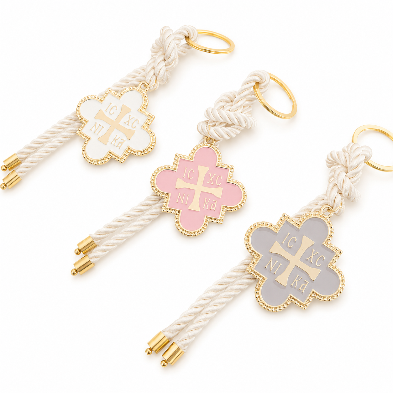 ICXC NIKA Bomboniere Favor Keyring