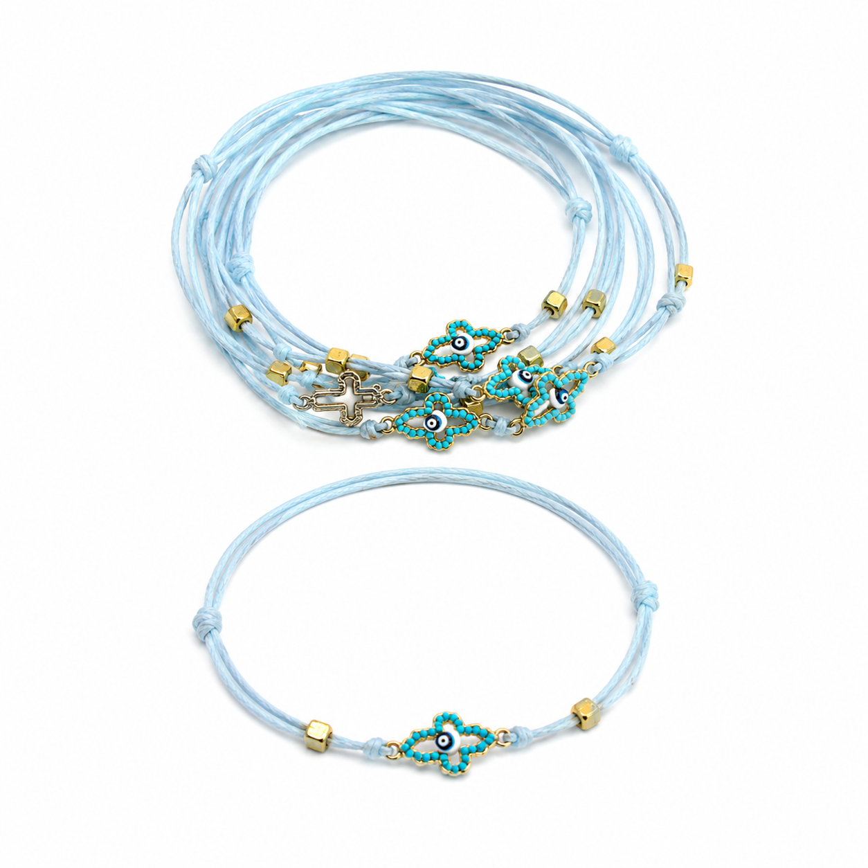 5x Witness Bracelets (Martyrika) | Greek Orthodox Christening & Baptism Favours