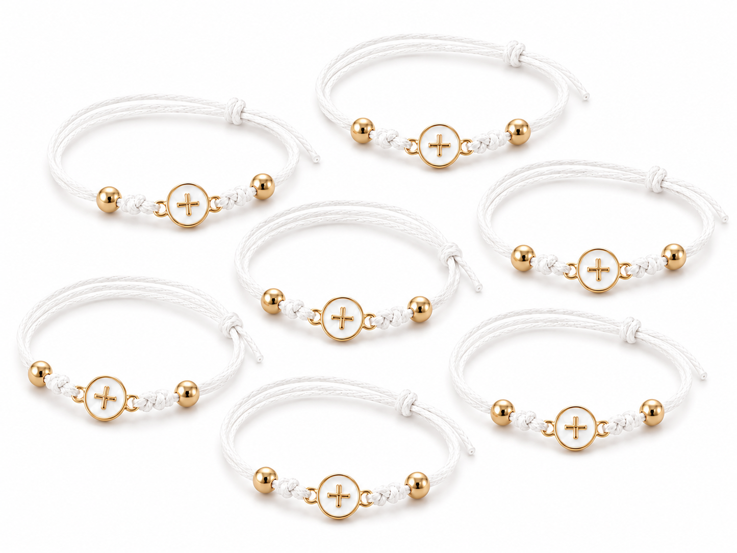 5x Handmade Witness Pins (Martyrika) | Greek Orthodox Baptism & Christening Favours | Martirika | Evil Eye (Mati) | Witness Bracelets | Baptism Keepsakes
