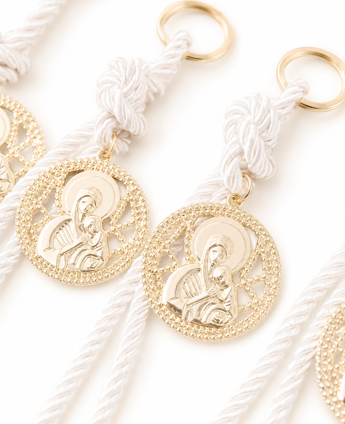 Holy Mother & Child Keyring Bomboniere / Event Favor keyring