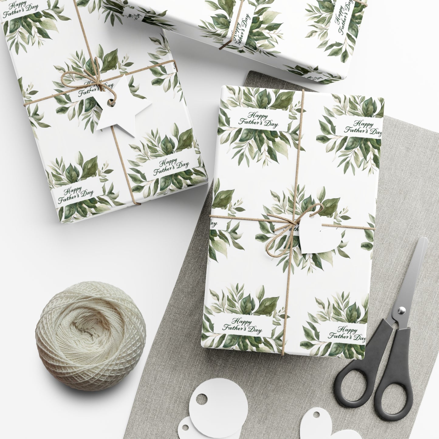 Elegant Botanical Gift Wrap Papers,  Father's Day Wrapping, Perfect for Father's Day, Father's Day Gift Wrapping, Father's Day Wrapping Roll