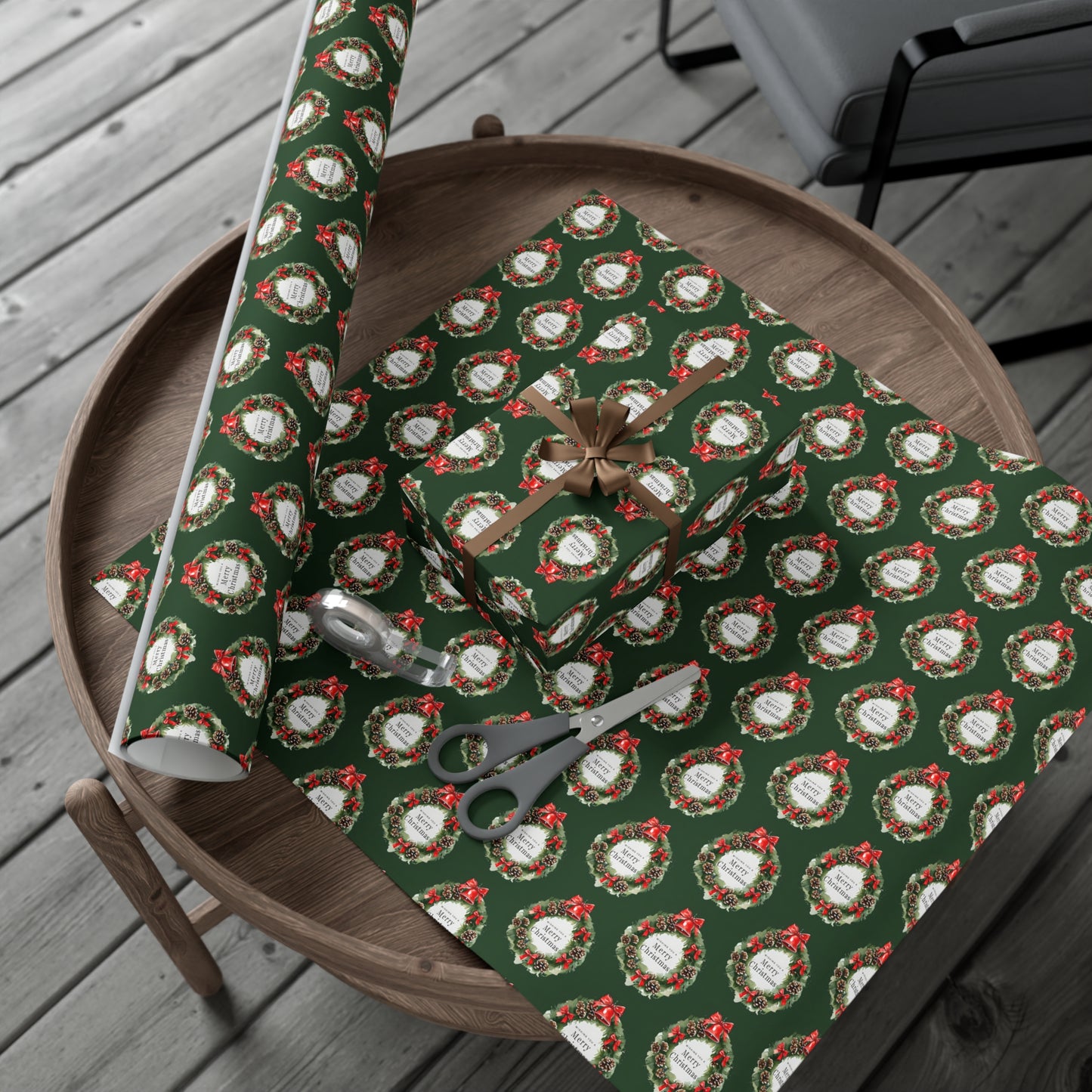 Holiday Gift Wrap Papers | Festive Wrapping Paper for Christmas, Gift Wrap, Seasonal Party Supplies, Merry