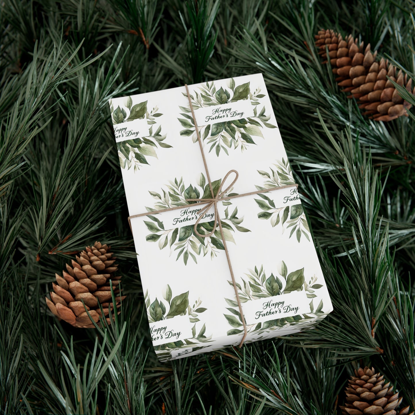 Elegant Botanical Gift Wrap Papers,  Father's Day Wrapping, Perfect for Father's Day, Father's Day Gift Wrapping, Father's Day Wrapping Roll