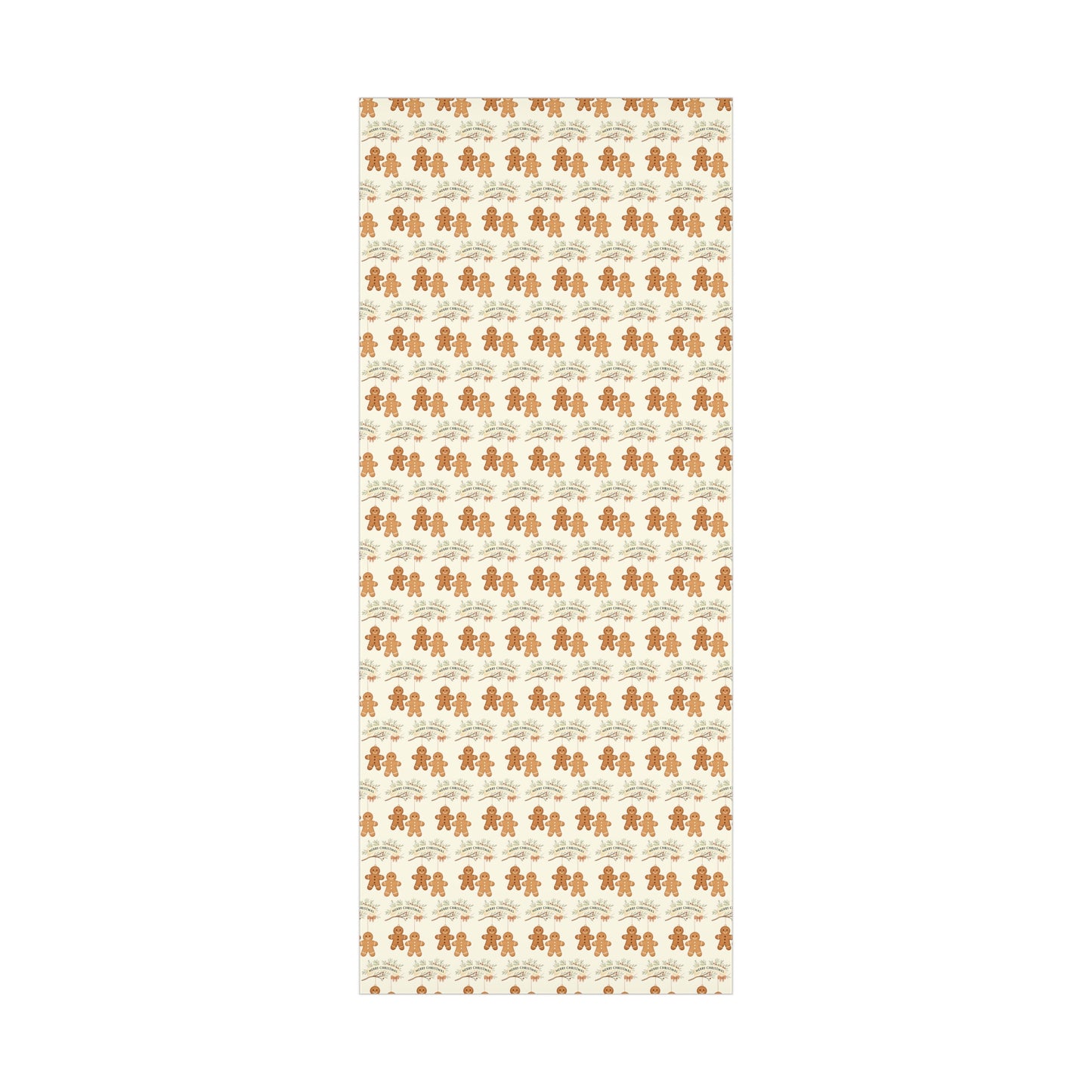 Whimsical Gingerbread Gift Wrap Papers, Holiday Wrapping, Christmas Decor, Gift Wrap, Festive Wrapping Paper