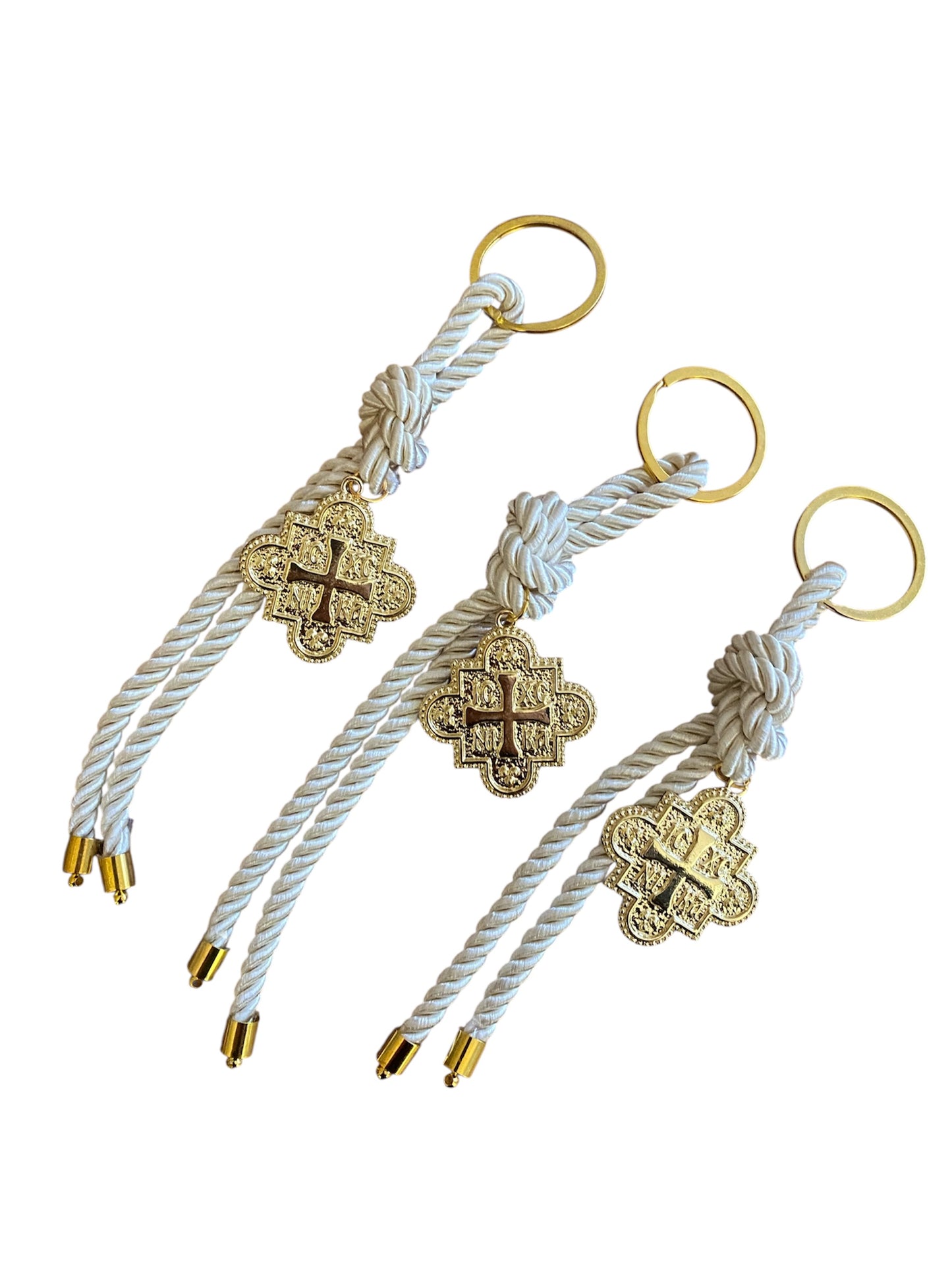 ICXC NIKA keyrings ,Greek Baptism, Christening Bomboniere,Christening Favors , Greek Christening