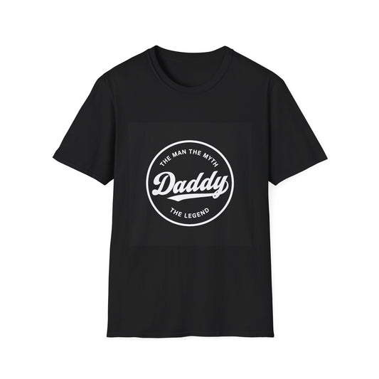 Dad Legend Unisex T-Shirt, Father's Day Gift, Daddy Tee, Men's Casual Top, Softstyle T-Shirt, Cool Dad Shirt, Birthday Present
