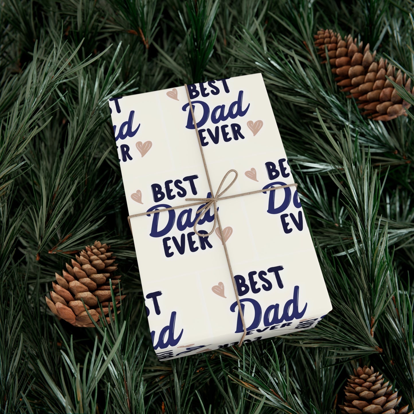 Best Dad Ever Gift Wrap Papers, Father's Day Wrap, Celebratory Gift Packaging, Father's Day Wrapping Paper, Father's Day Gift Wrapping