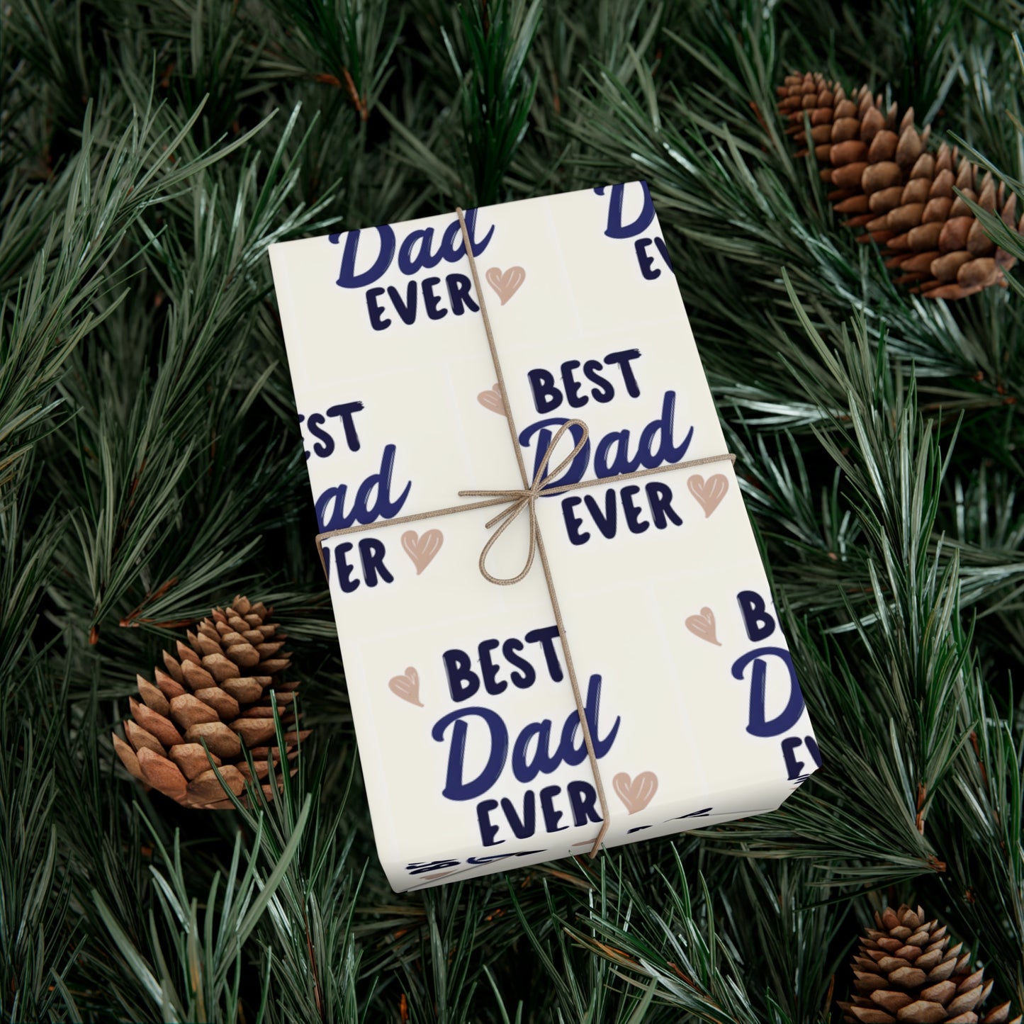 Best Dad Ever Gift Wrap Papers, Father's Day Wrap, Celebratory Gift Packaging, Father's Day Wrapping Paper, Father's Day Gift Wrapping