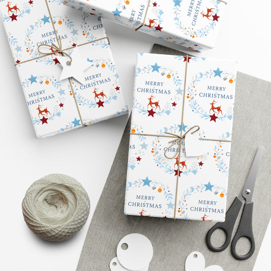 Festive Christmas Gift Wrap Papers , Holiday Packaging, Wrapping Paper for Gifts, Gift Wrap, Merry Christmas, Xmas Wrapping Paper, Gift Wrapping, Christmas Wrapping Paper