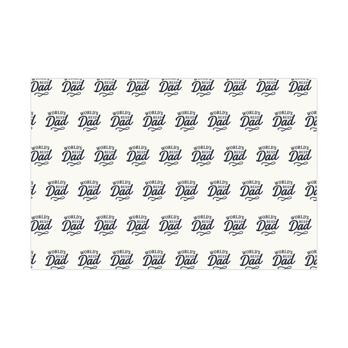 World's Best Dad Gift Wrap Papers, Father's Day Wrap, Celebratory Gift Packaging, Father's Day Wrapping Paper, Father's Day Gift Wrapping