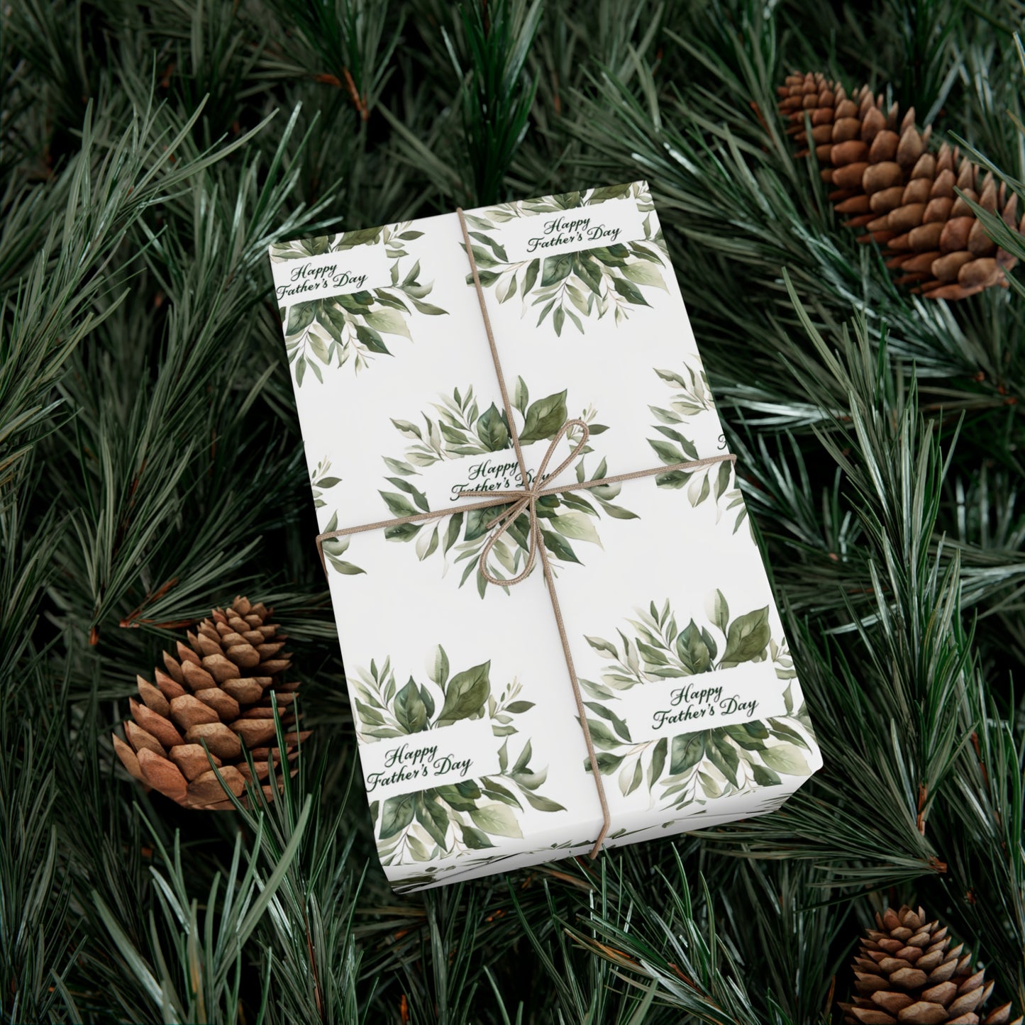 Elegant Botanical Gift Wrap Papers,  Father's Day Wrapping, Perfect for Father's Day, Father's Day Gift Wrapping, Father's Day Wrapping Roll