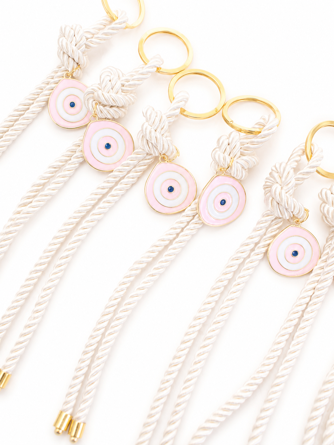 Pink Eye (Mati) Keyring  for Bomboniere / Event Favour