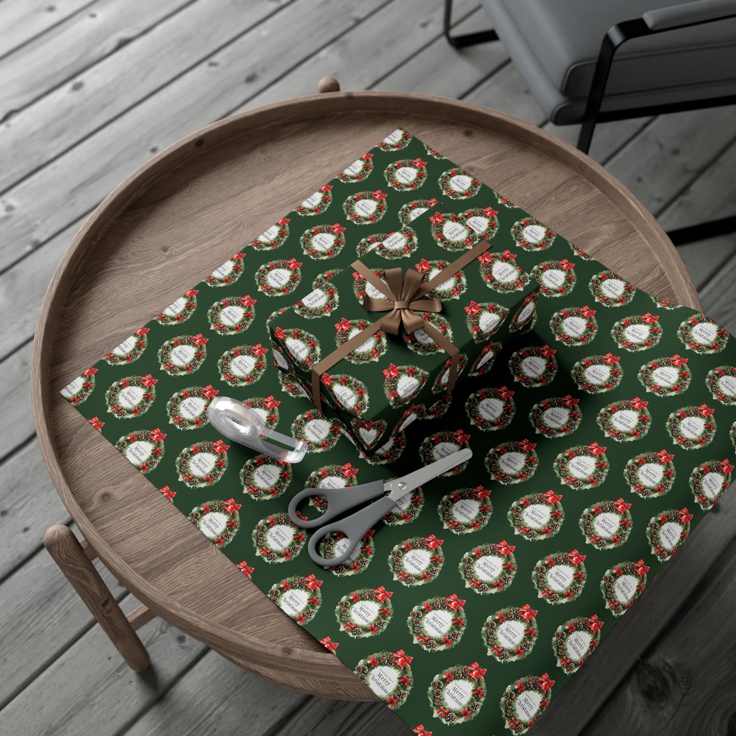 Holiday Gift Wrap Papers | Festive Wrapping Paper for Christmas, Gift Wrap, Seasonal Party Supplies, Merry