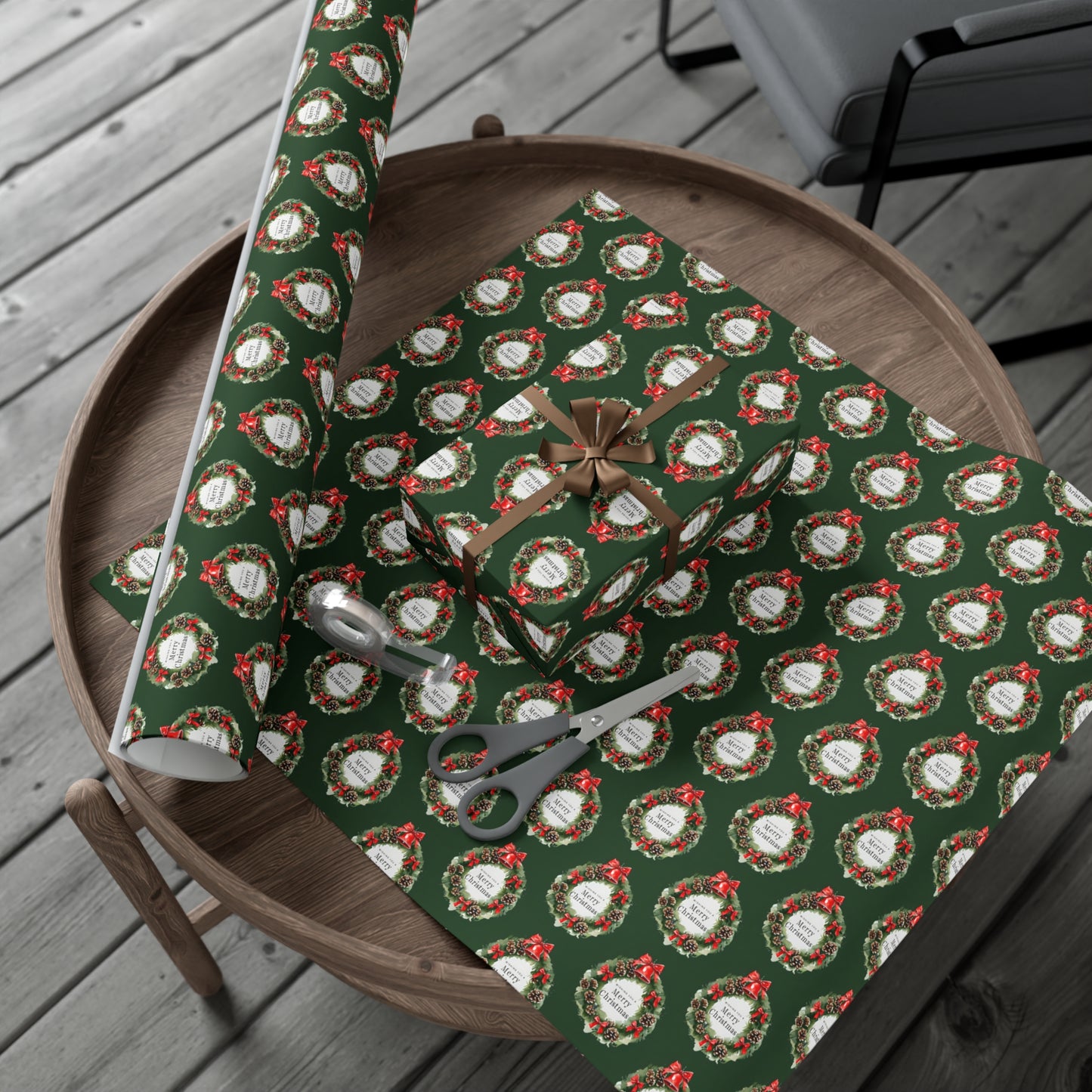Holiday Gift Wrap Papers | Festive Wrapping Paper for Christmas, Gift Wrap, Seasonal Party Supplies, Merry