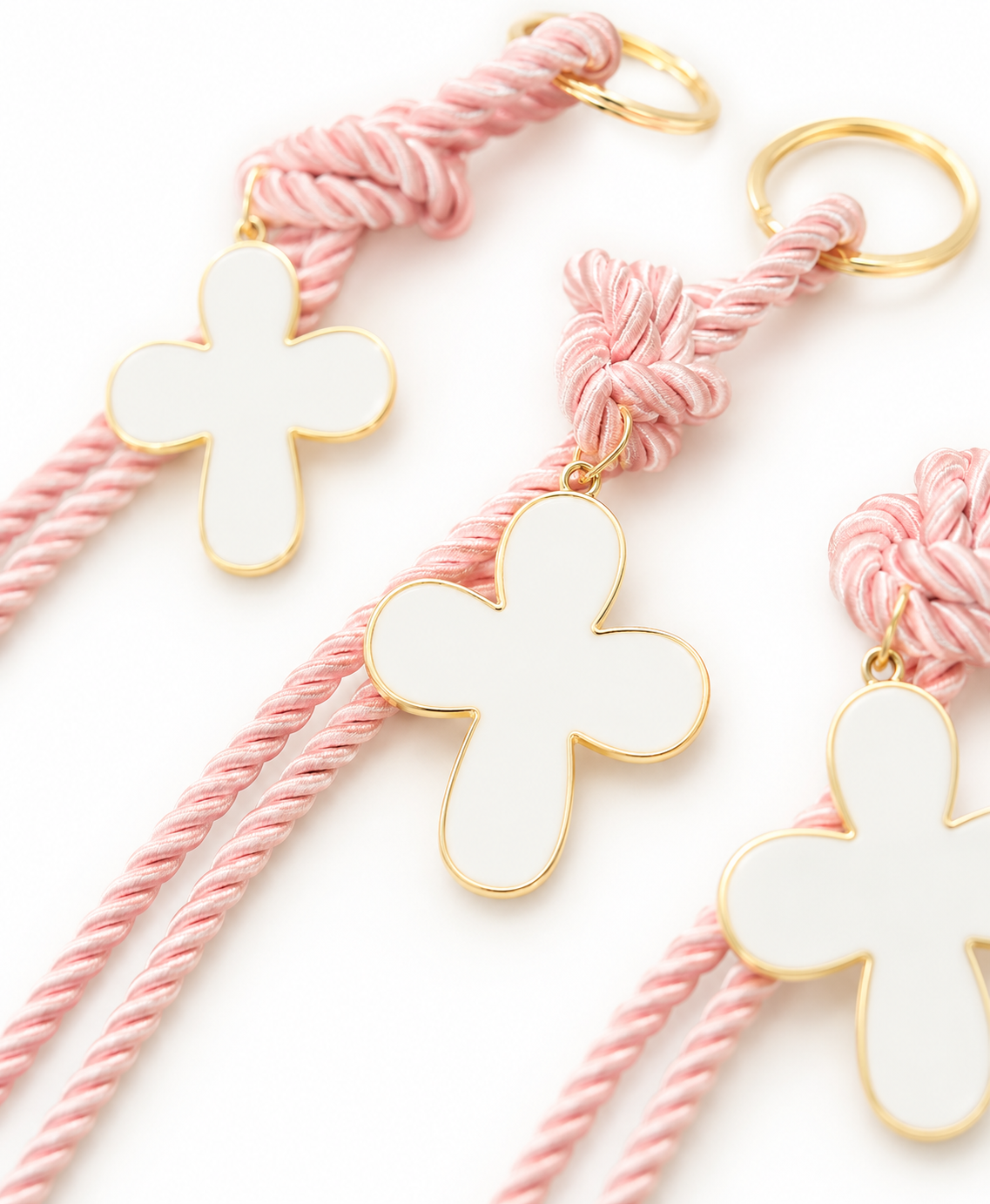 Gold Cross Bomboniere / Event Favour Keyring
