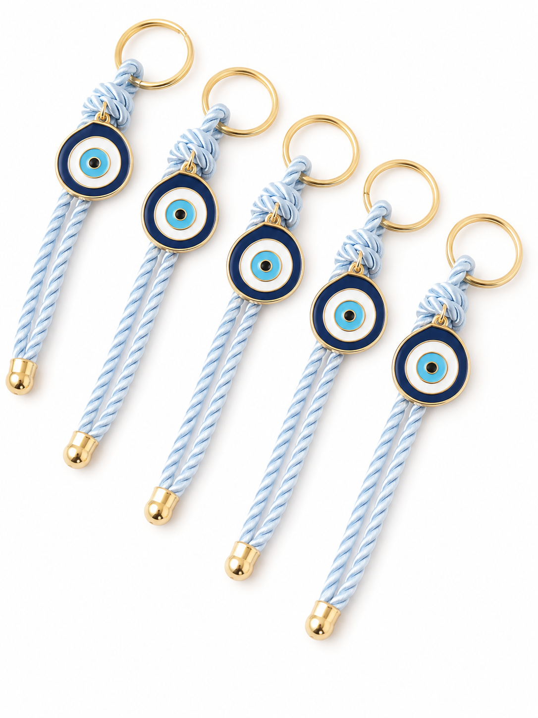 Blue Evil Eye (Mati) Keyring for Bomboniere / Event Favor