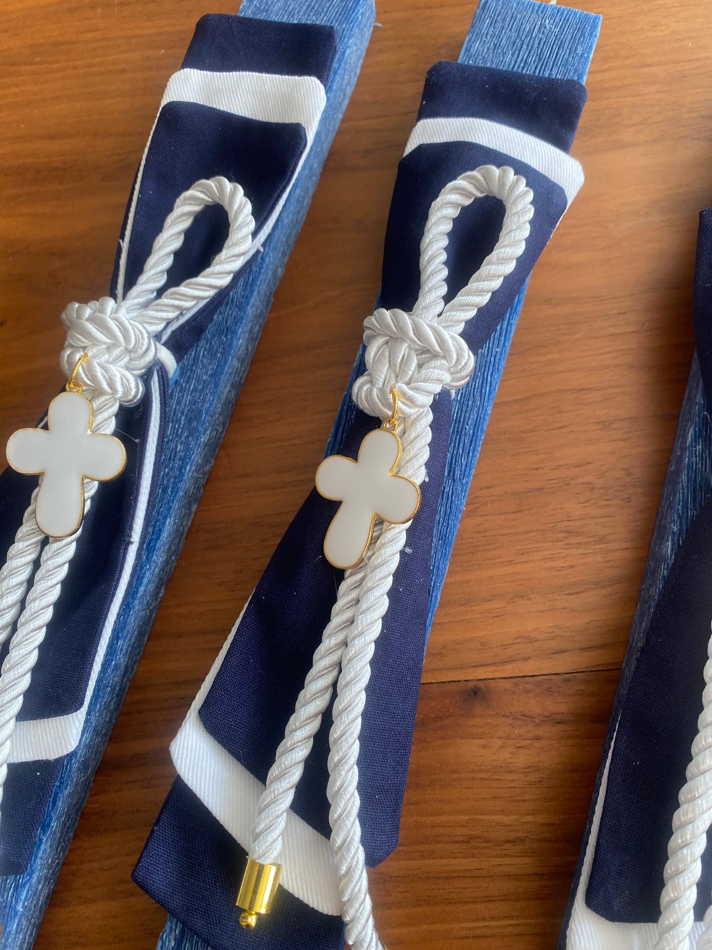 3x Christening Small candles, baptism candles, christening candles, orthodox christening , orthodox candles, baptism , olive branch