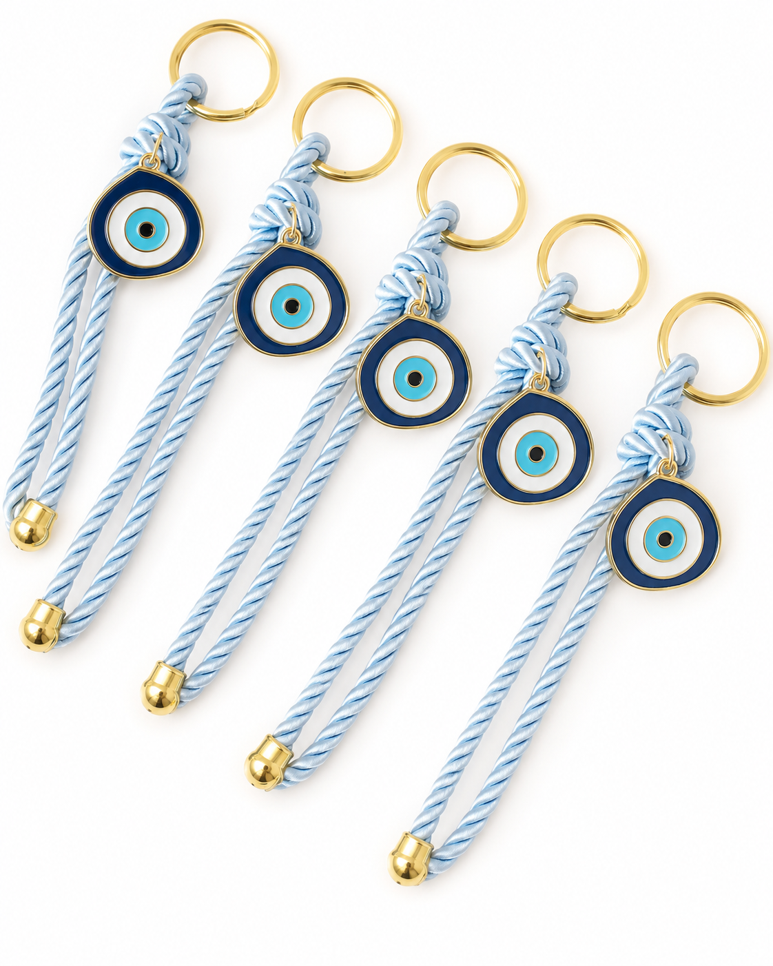 Blue Evil Eye (Mati) Keyring for Bomboniere / Event Favor