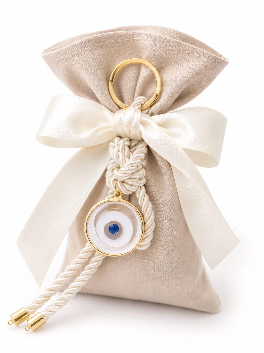Eye Mati  Keyring Favors ,Christening Bomboniere, Christening Favors
