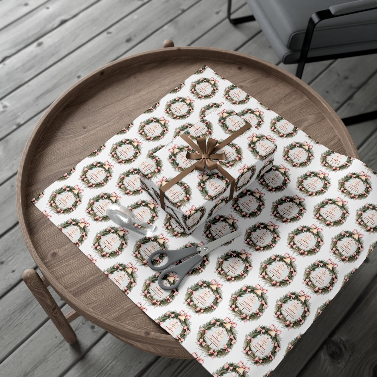 Christmas Gift Wrap Paper,Holiday Wrapping Paper, Seasonal Gift Wrap, Gift Packaging,  Decorative