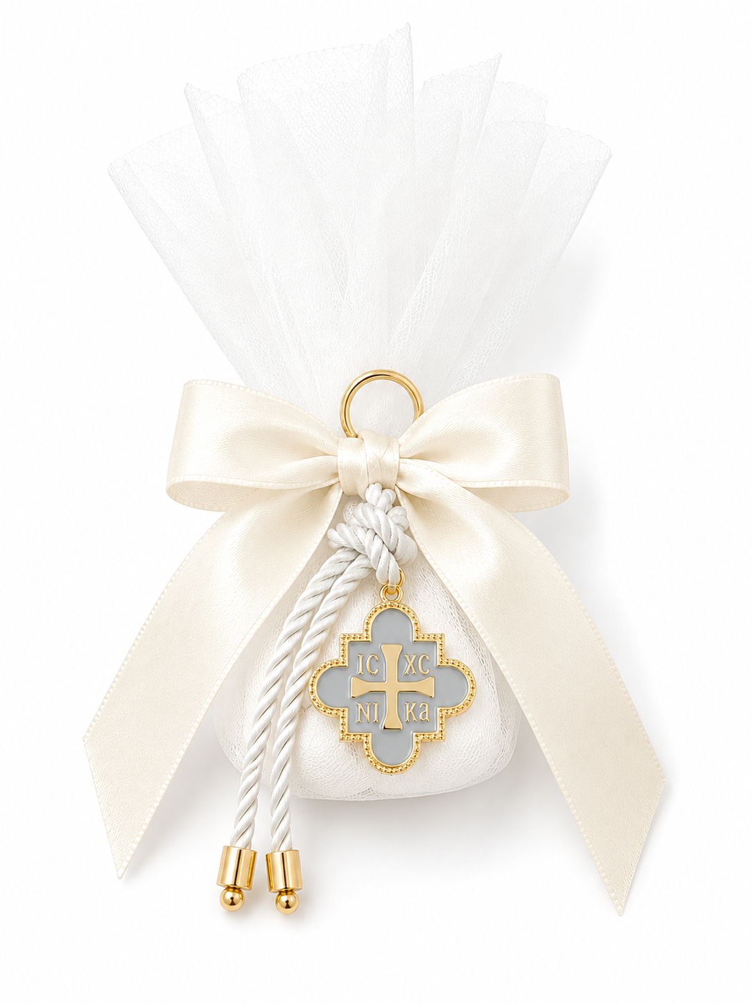 ICXC NIKA  Keyring Bomboniere / Favor Greek Orthodox  | Christening & Baptism Favours
