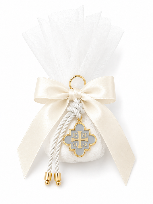 ICXC NIKA  Keyring Bomboniere / Favor Greek Orthodox  | Christening & Baptism Favours