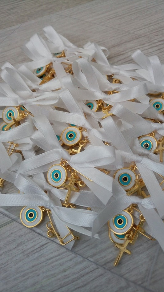 5x Witness Pins , Orthodox Baptism, Greek Christening, Martirika, Martyrika, Pin Mati,Witness Bracelet , Evil Eye, Greek Martyrika, greek martyrika,orthodox pins, witness pins, good luck favors, bridal shower favors, cross keychain, greek evil eye, orthodox wedding, baby pin, evil eye favors, favors for girls, keychain favors, wedding favors, orthodox cross favor, mati keychains, martyrika favors,
evil eye, baptismal, evil eye favors, evileyeweddingfavors