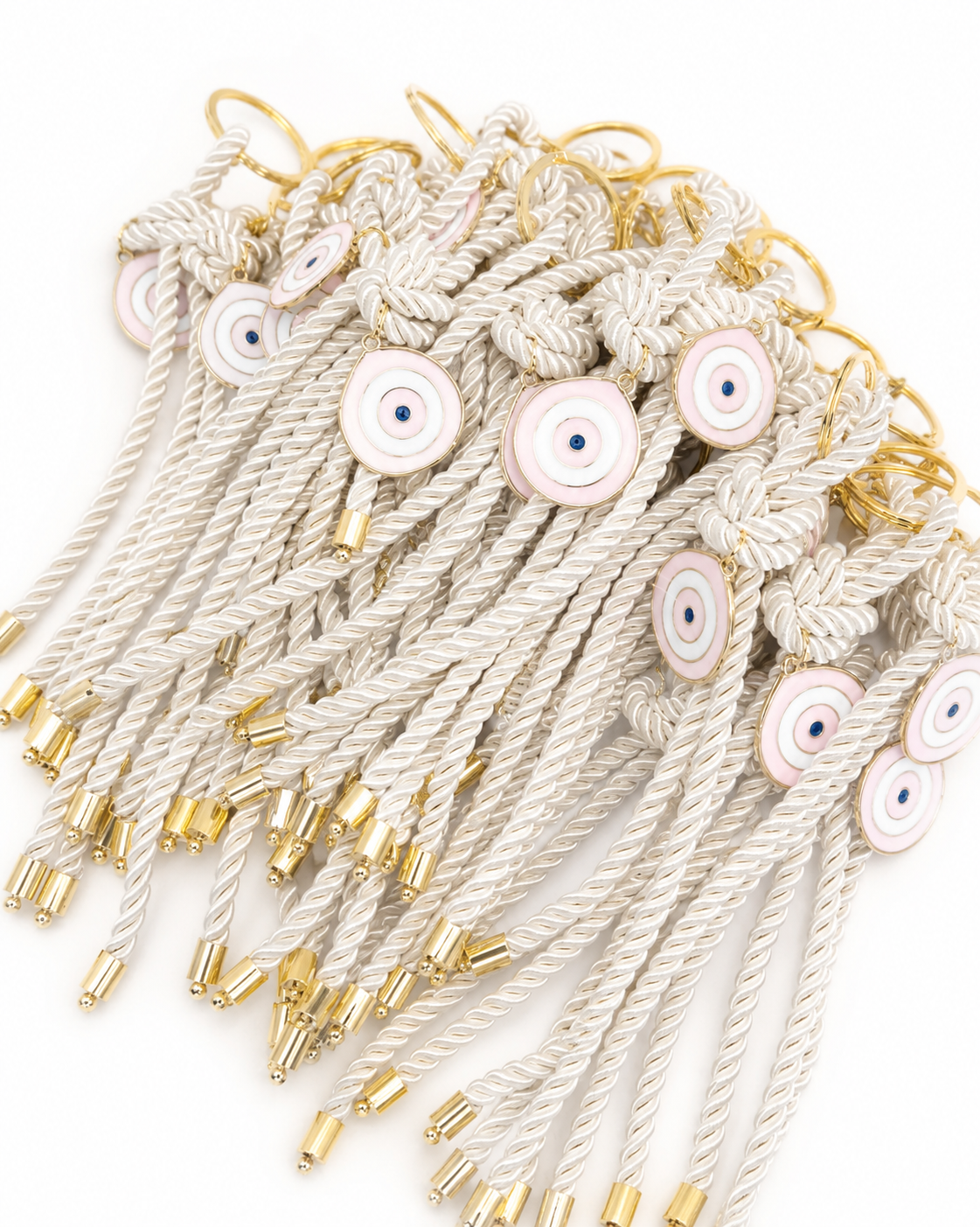 Pink Eye (Mati) Keyring  for Bomboniere / Event Favour