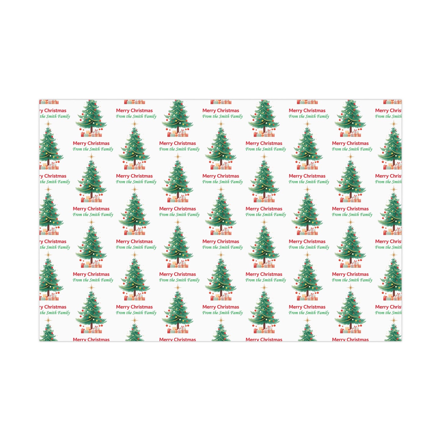Personalized Merry Christmas Gift Wrap Papers , Festive Wrapping, Holiday Decor,  Christmas Paper, Seasonal Gift Wrap,