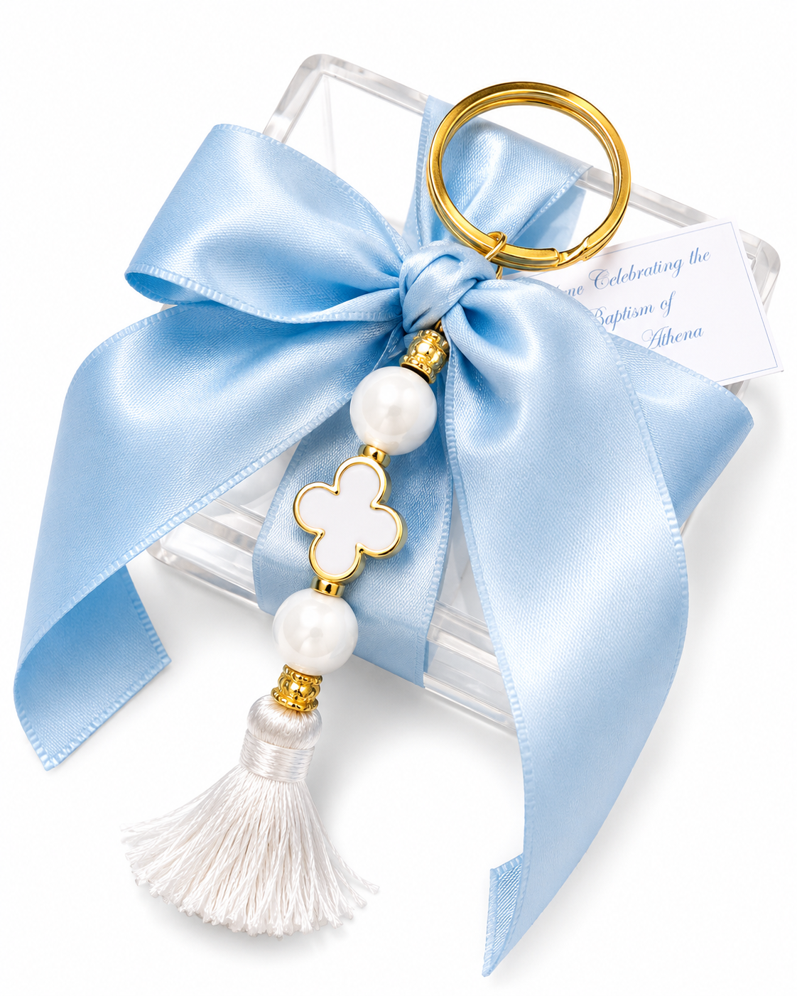Cross Keyring Bomboniere / Event Favor