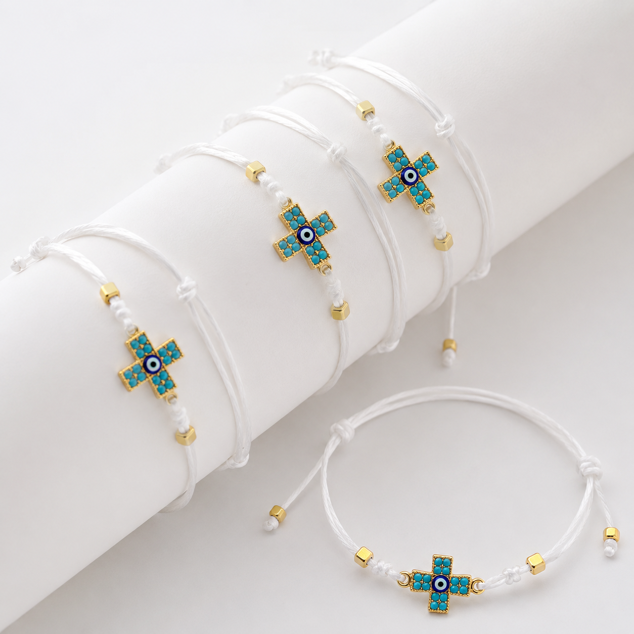 5x Witness Bracelets (Martyrika) | Greek Orthodox Christening & Baptism Favours