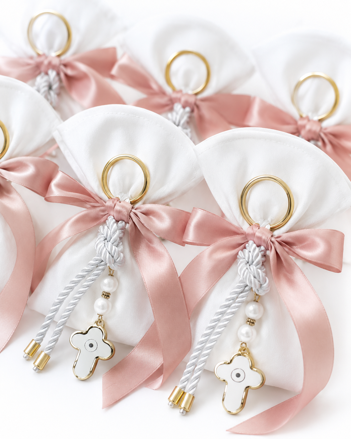 Eye Cross Keyring Bomboniere / Event Favor