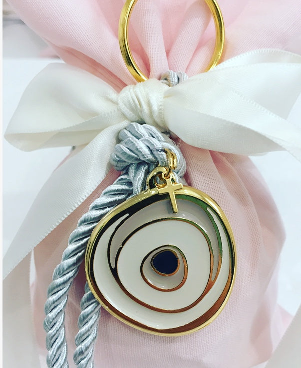 Girl Favors ,Greek Baptism, Christening Bomboniere, Greek Martyrika, Greek Bombonieres ,Mati ,Evil eye ,Girl Christening, Martyrika