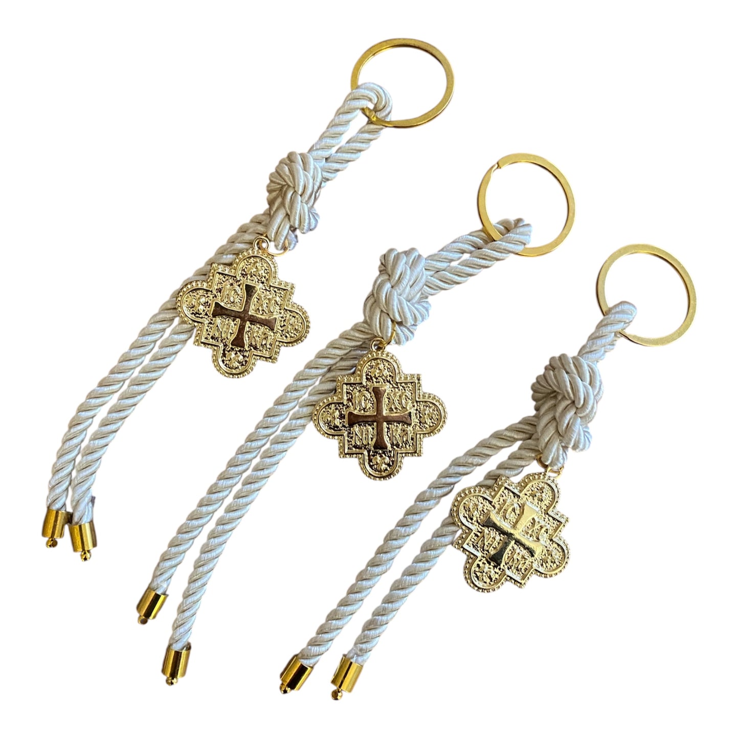 ICXC NIKA keyrings ,Greek Baptism, Christening Bomboniere,Christening Favors , Greek Christening