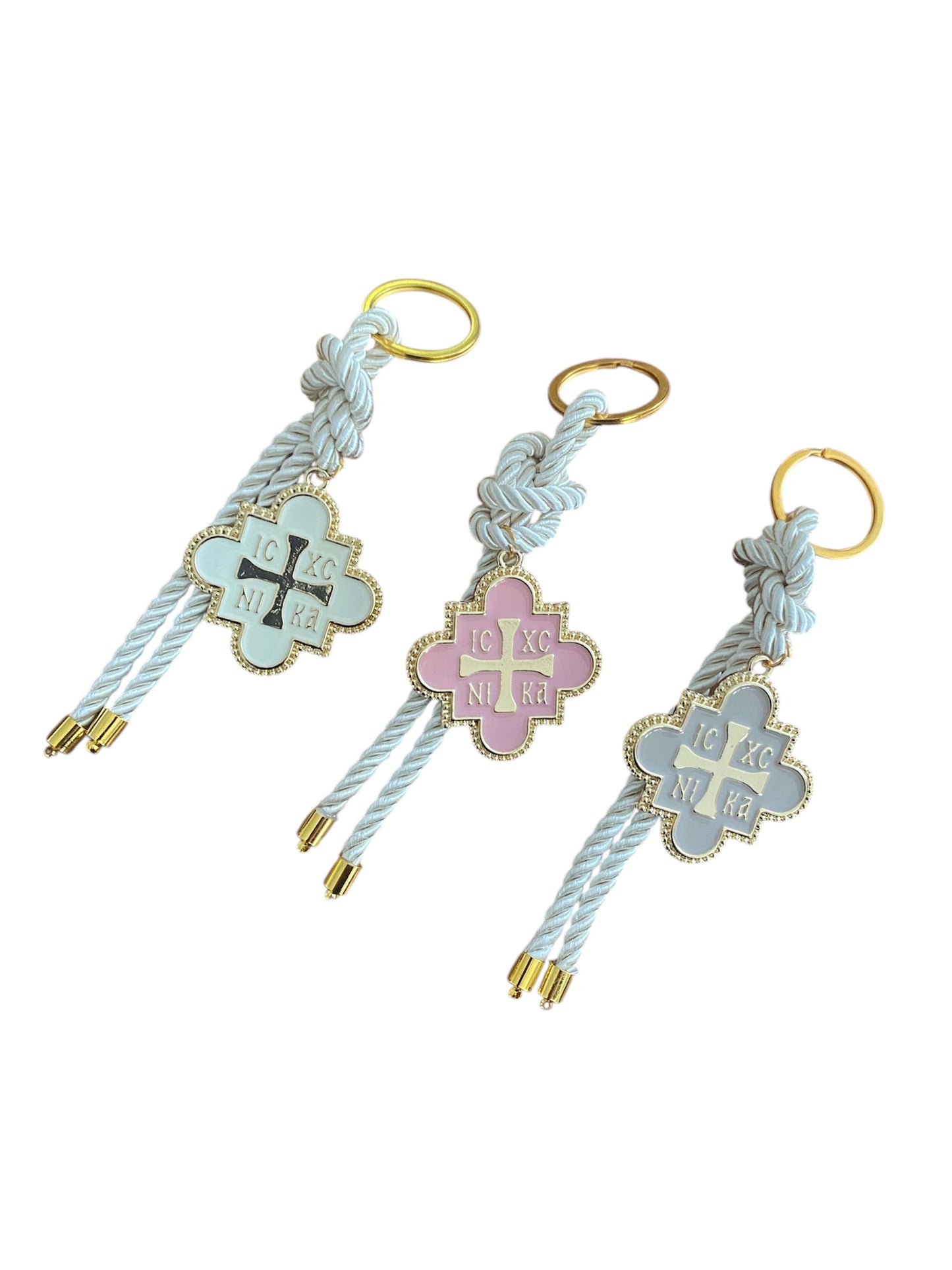 ICXC NIKA keyrings ,Greek Baptism, Christening Bomboniere,Christening Favors , Greek Christening