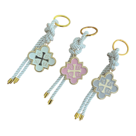 ICXC NIKA keyrings ,Greek Baptism, Christening Bomboniere,Christening Favors , Greek Christening