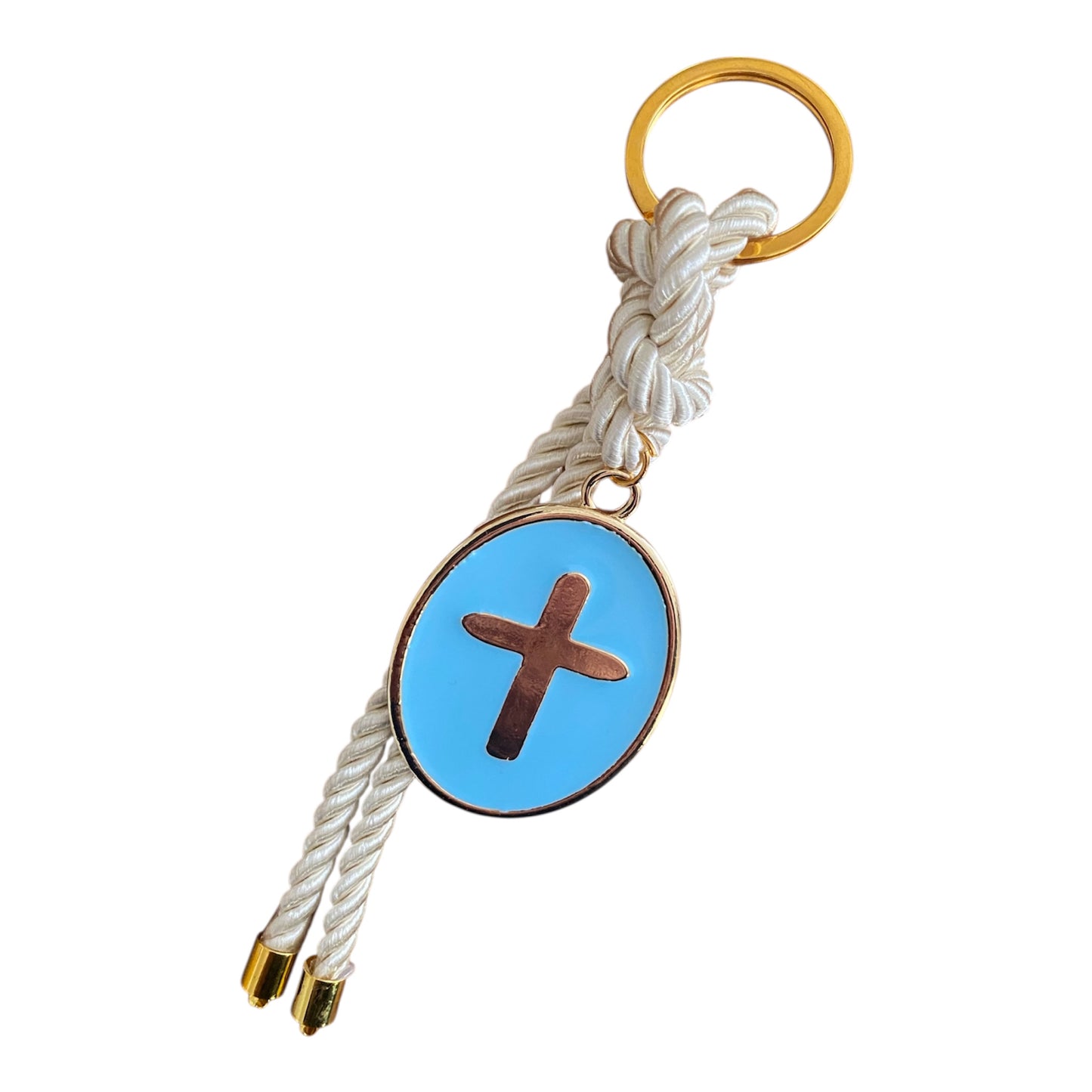Oval Cross keyrings ,Greek Baptism, Christening Bomboniere,Christening Favors , Greek Christening