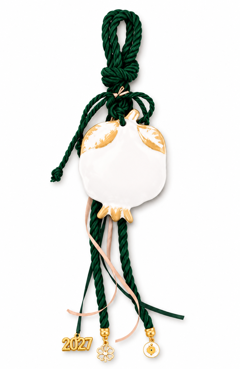 Hanging  Pomegranate Gouri New Year 2027 -Good Luck Home Ornament