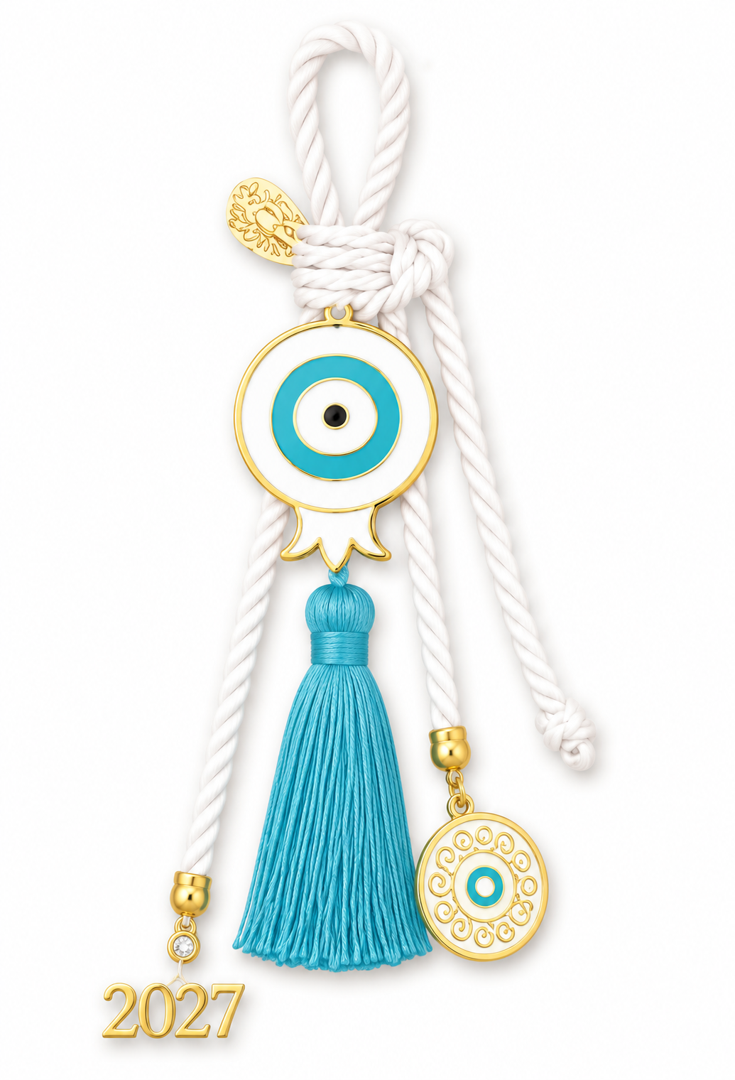 Hanging Eye (Mati) Gouri New Year 2027 -Good Luck Home Ornament