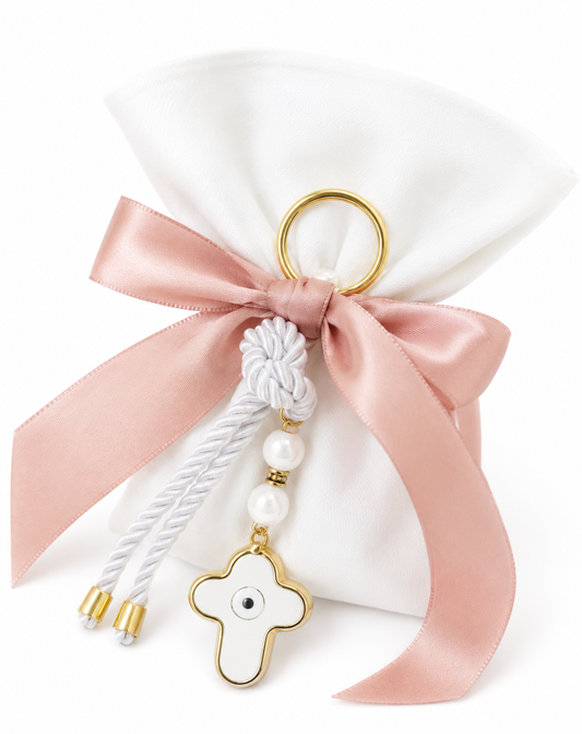 Eye Cross Keyring Bomboniere / Event Favor