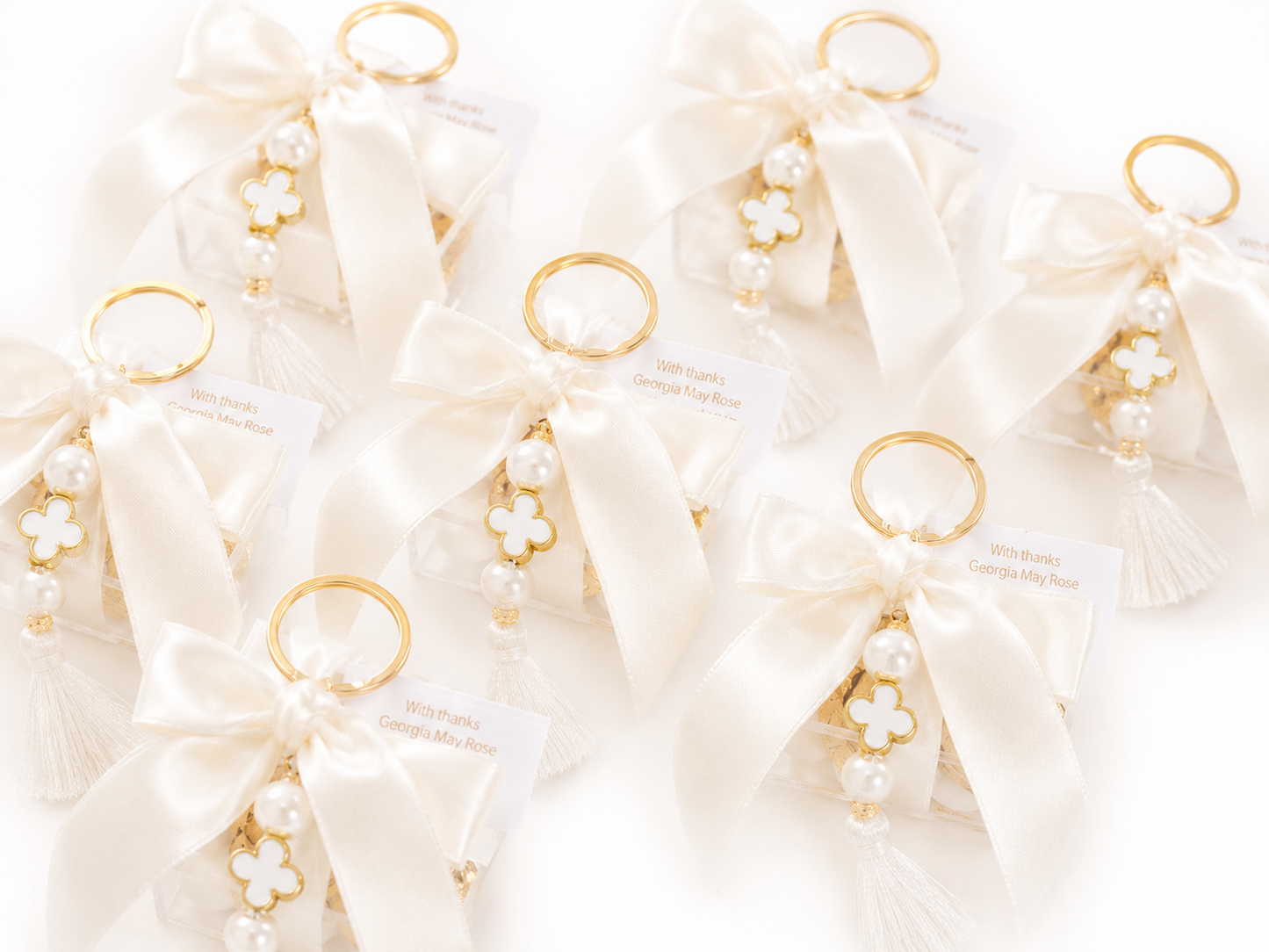 Cross Keyring Bomboniere / Event Favor