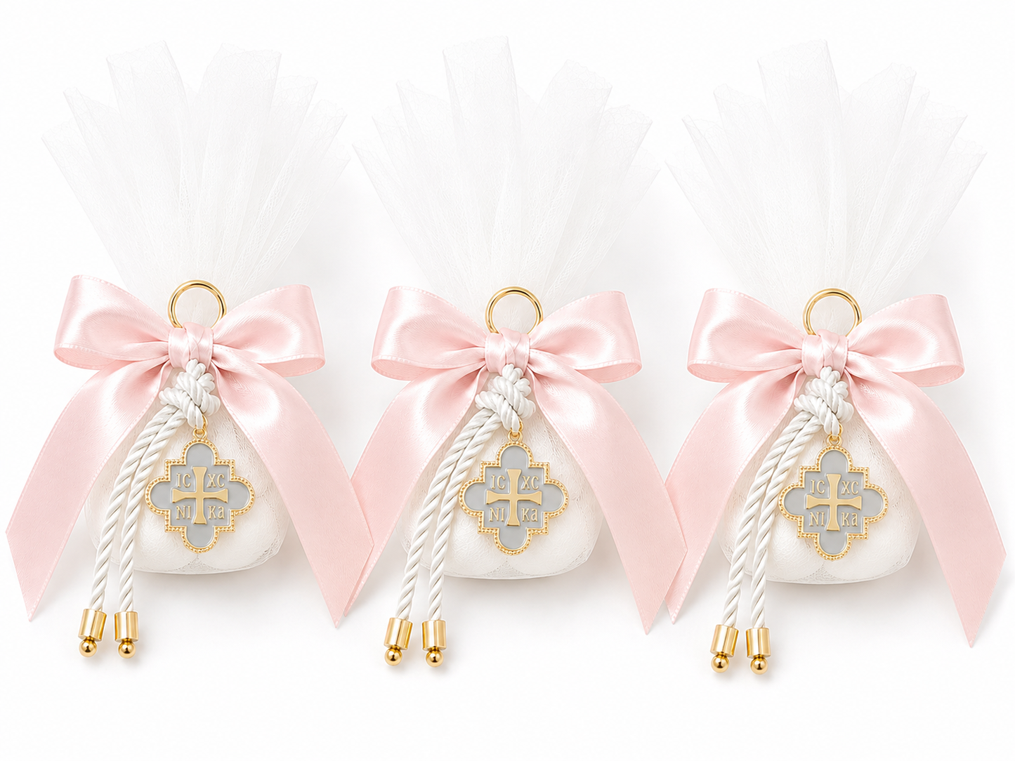 ICXC NIKA  Keyring Bomboniere / Favor Greek Orthodox  | Christening & Baptism Favours