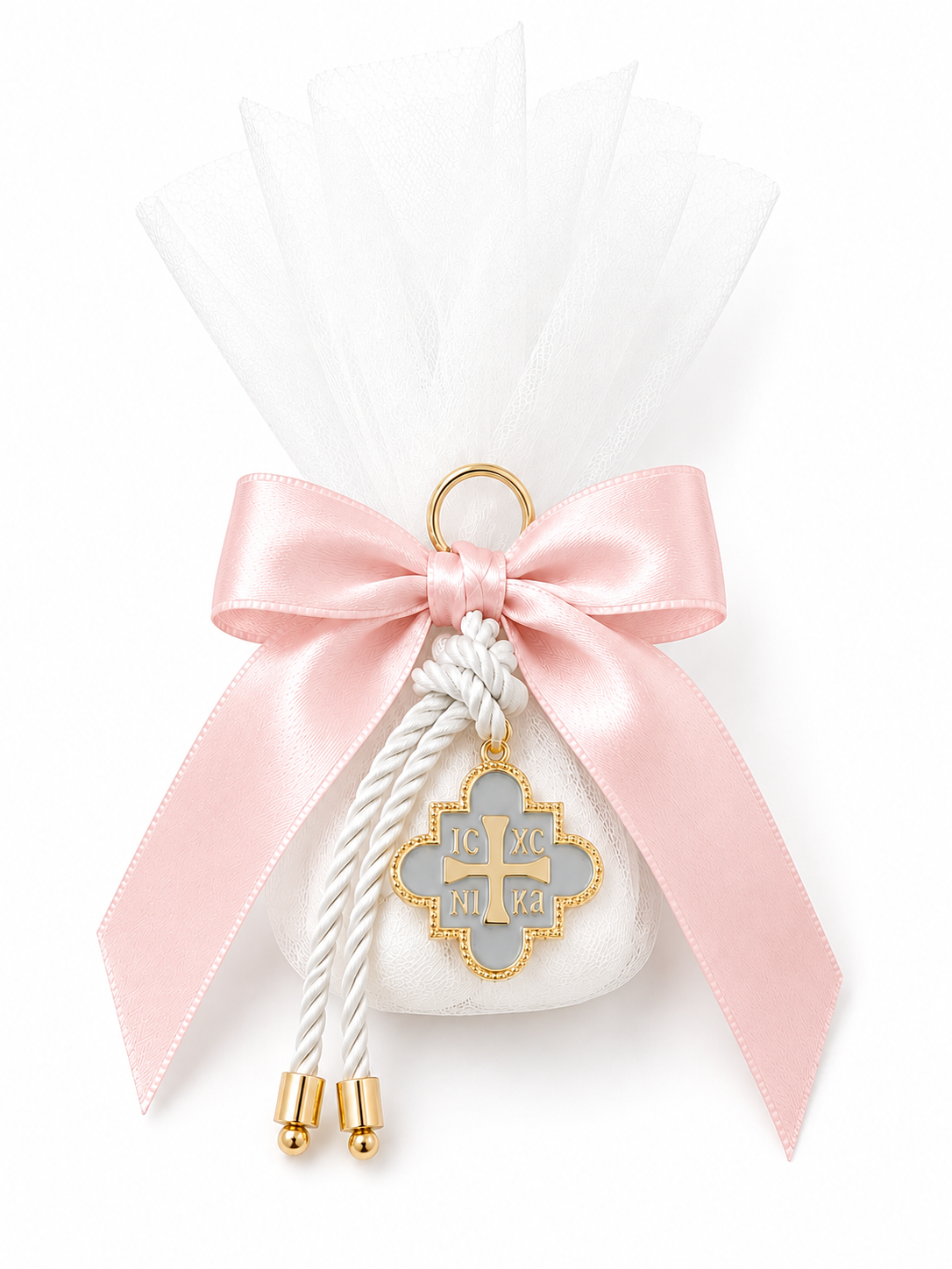 ICXC NIKA  Keyring Bomboniere / Favor Greek Orthodox  | Christening & Baptism Favours