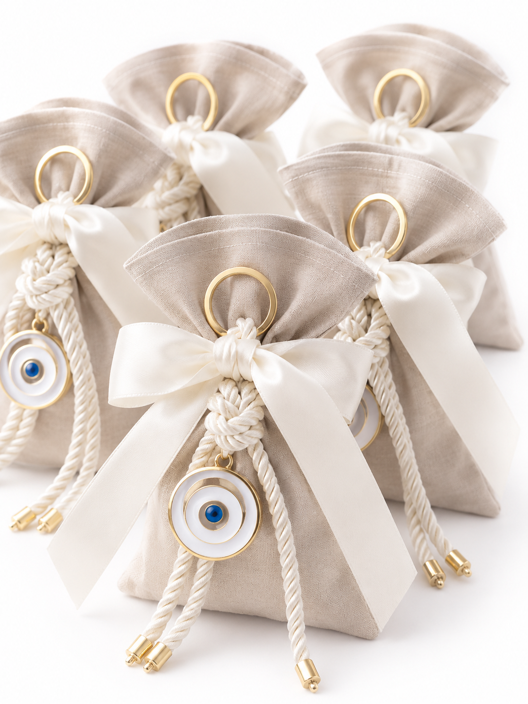 Eye Mati  Keyring Favors ,Christening Bomboniere, Christening Favors