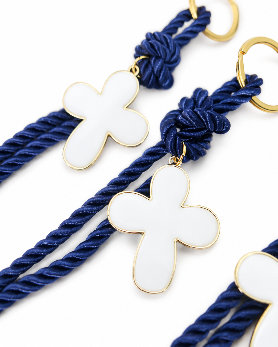White Cross Keyring for Bomboniere / Event Favor