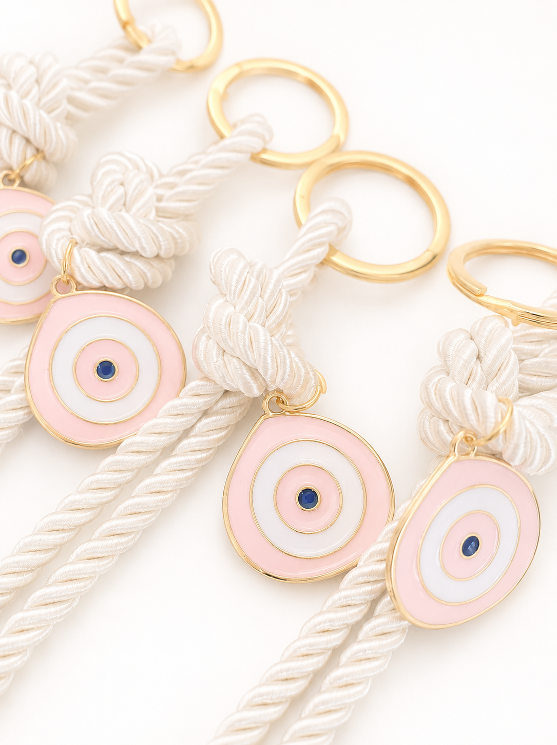 Pink Eye (Mati) Keyring  for Bomboniere / Event Favour