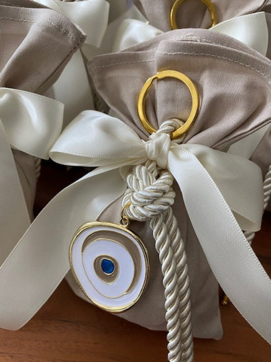 Eye Keyring Favors , Greek Wedding, Wedding Bomboniere,  Favors ,Mati , Greek Martyrika , Wedding Bomboniere, Bonbonniere