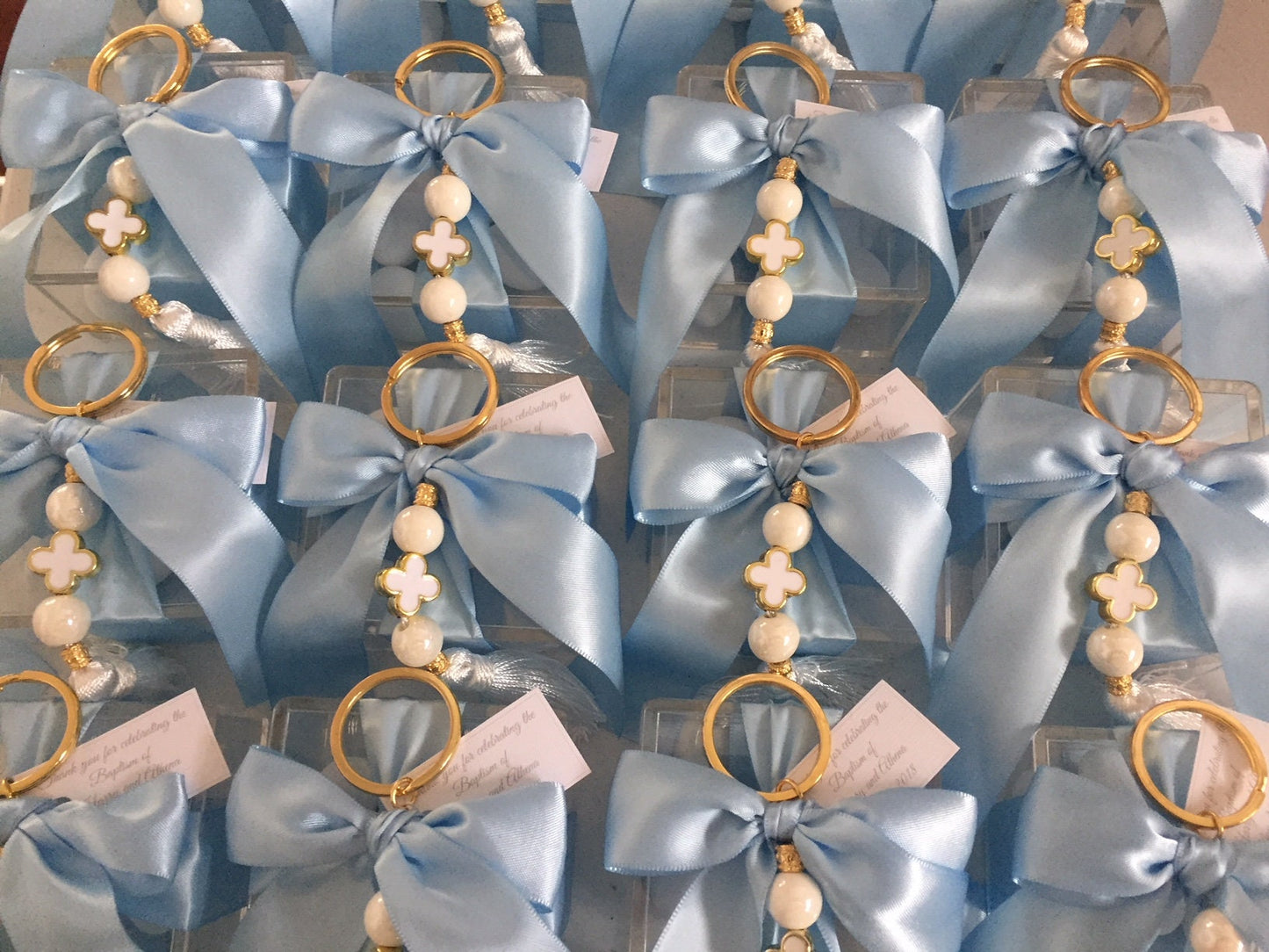Acrylic box  cross keyring  Boy Favors , Greek Baptism, Christening Bomboniere, Cross Keyring ,Greek Christening ,Bomboniere,Communion, Orthodox Baptism