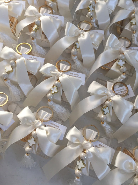 Acrylic Box Keyring Christening Favors , Greek Baptism, Christening Bomboniere, Cross Favors ,Greek Christening ,Bomboniere, Marytika,Communion